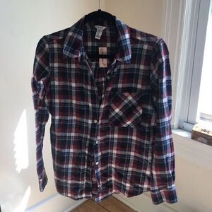 Forever 21 Red/White/Blue Flannel